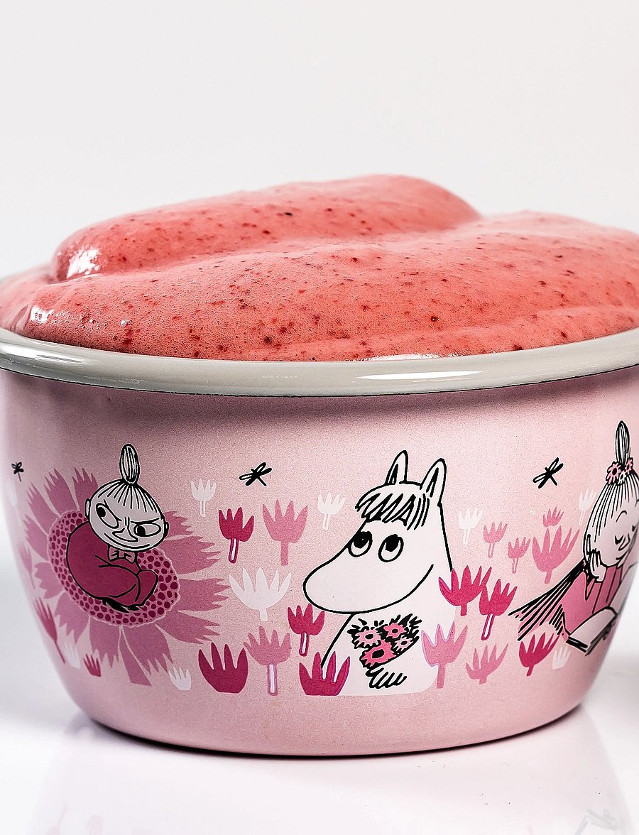 Muumitrollid - Enamel bowl 3dl Girls - pink - 0