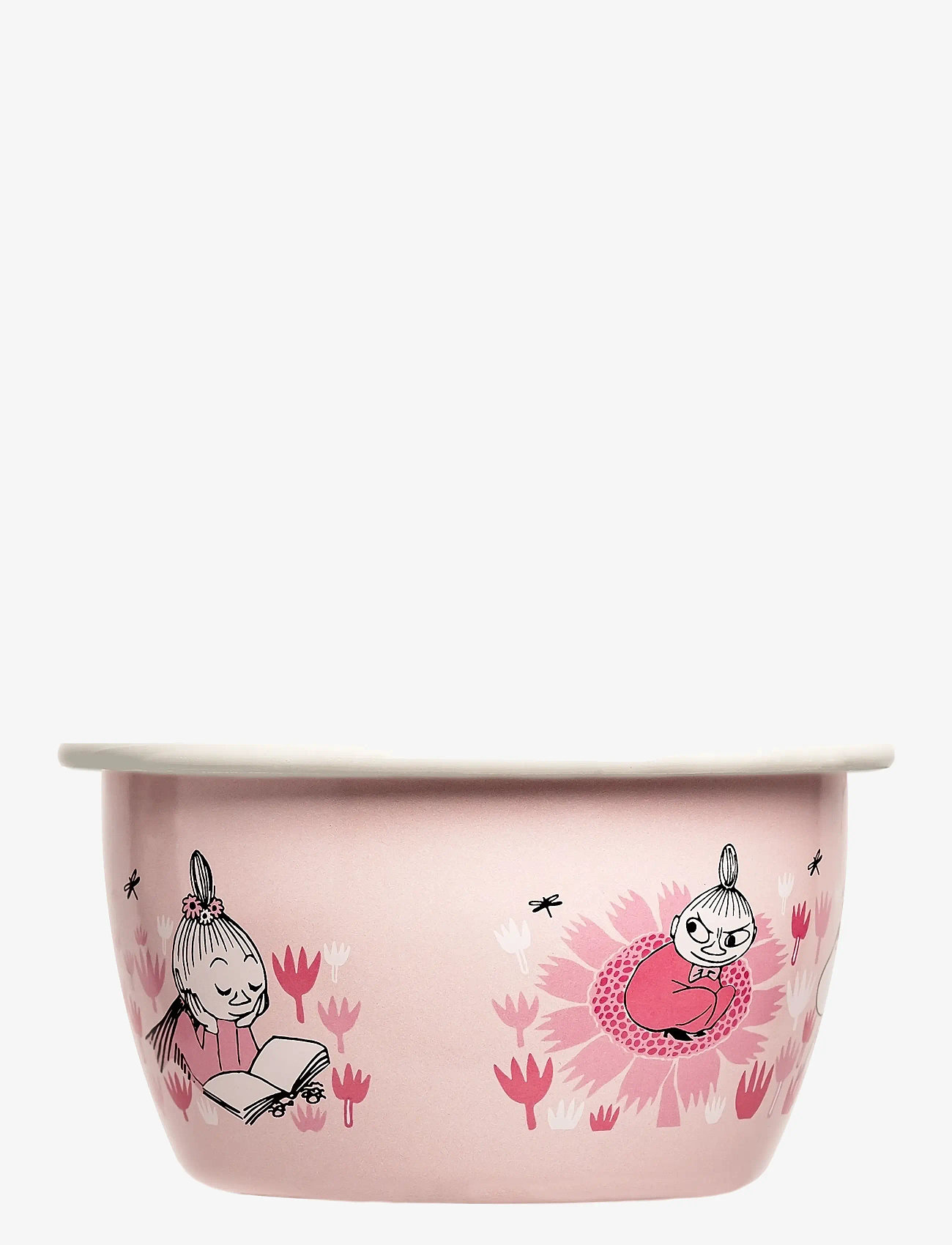 MOOMIN - Enamel bowl 3dl Girls - bols - pink - 3