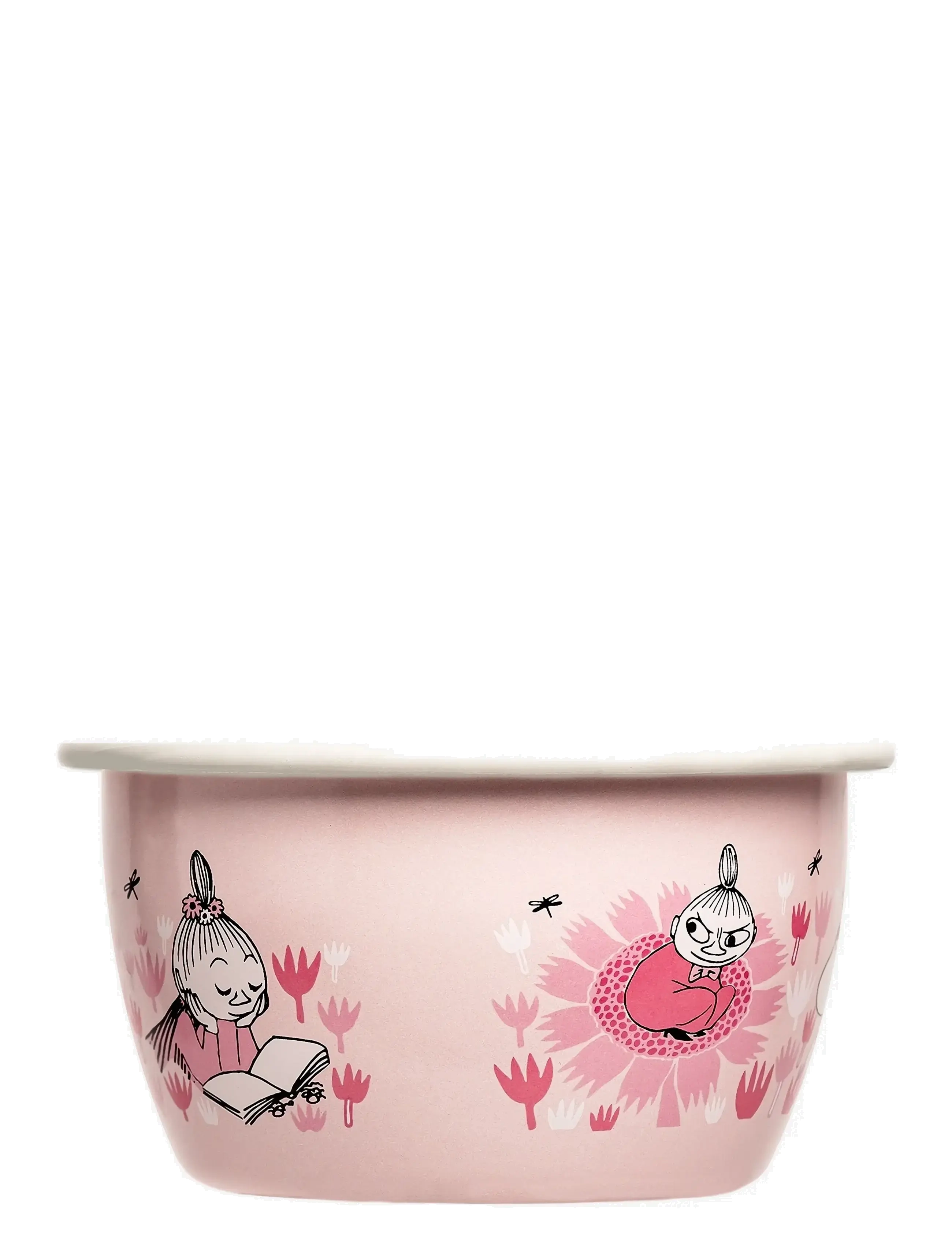 MUMIN - Emaljskål 3dl Flickor - pink - 3