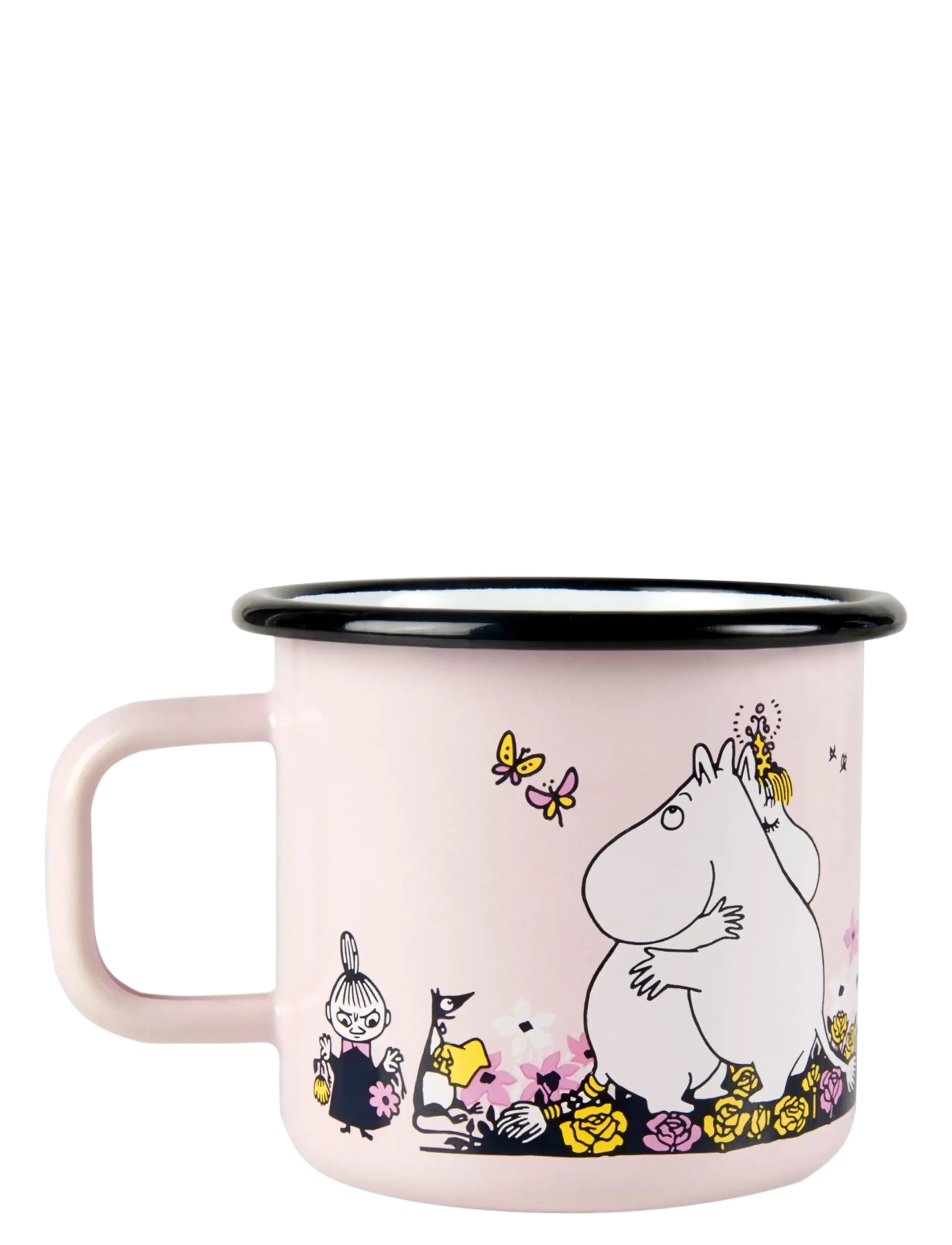 Muurla - Moomin enamel mug 37cl - kaffekopper - pink - 2