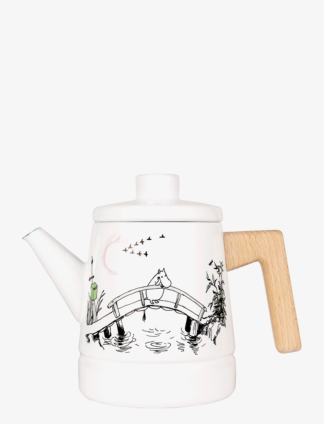 Moomin enamel coffee pot Missing You