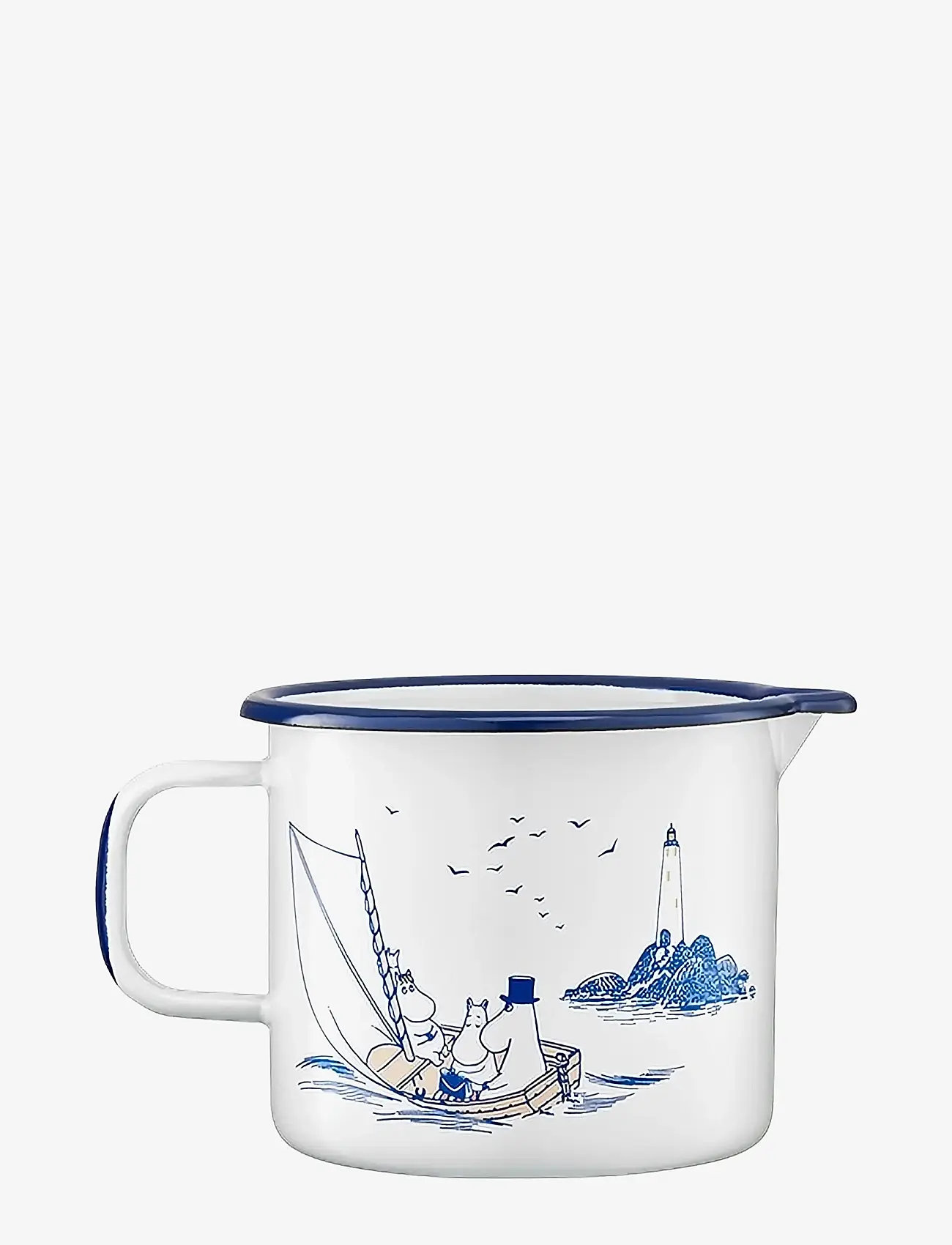 MOOMIN - Enamel jug 1,3l Sailors - tassen & becher - white - 1