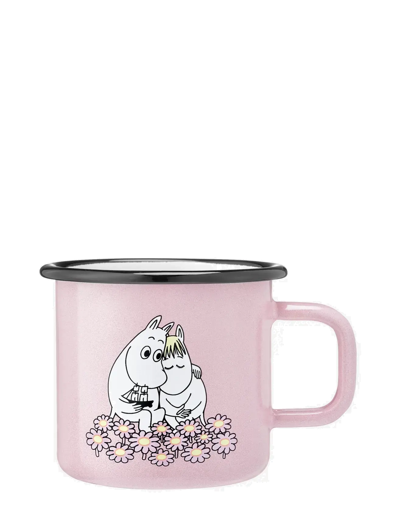 MUMIN Emaljekrus 3,7 Dl Tillsammans, 37 CL, Pink, Kopper & Krus > Kopper, Børn
