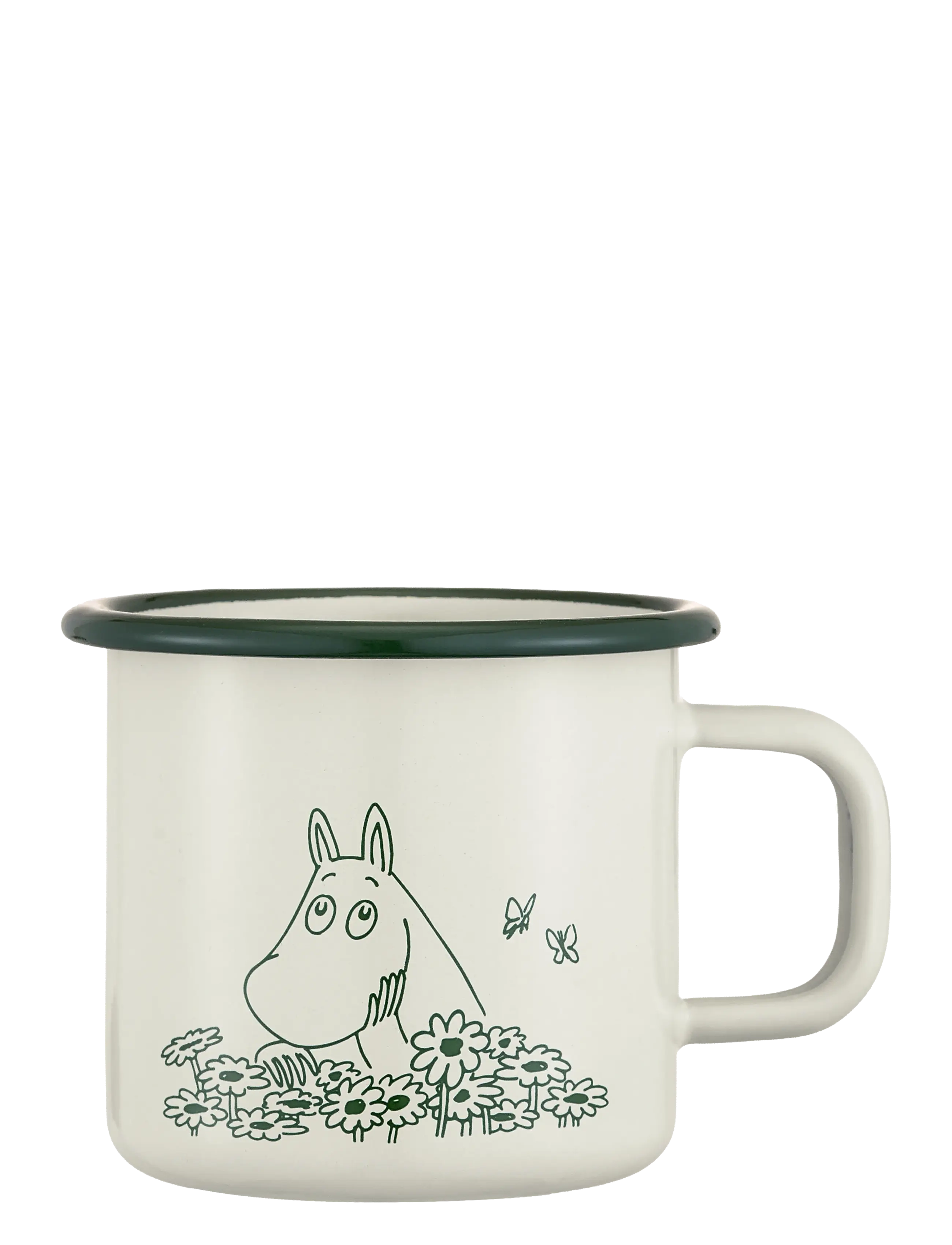 Muurla Moomin enamel mug Summer Crush 3,7dl - Tassid ja kruusid - OFF-WHITE / white
