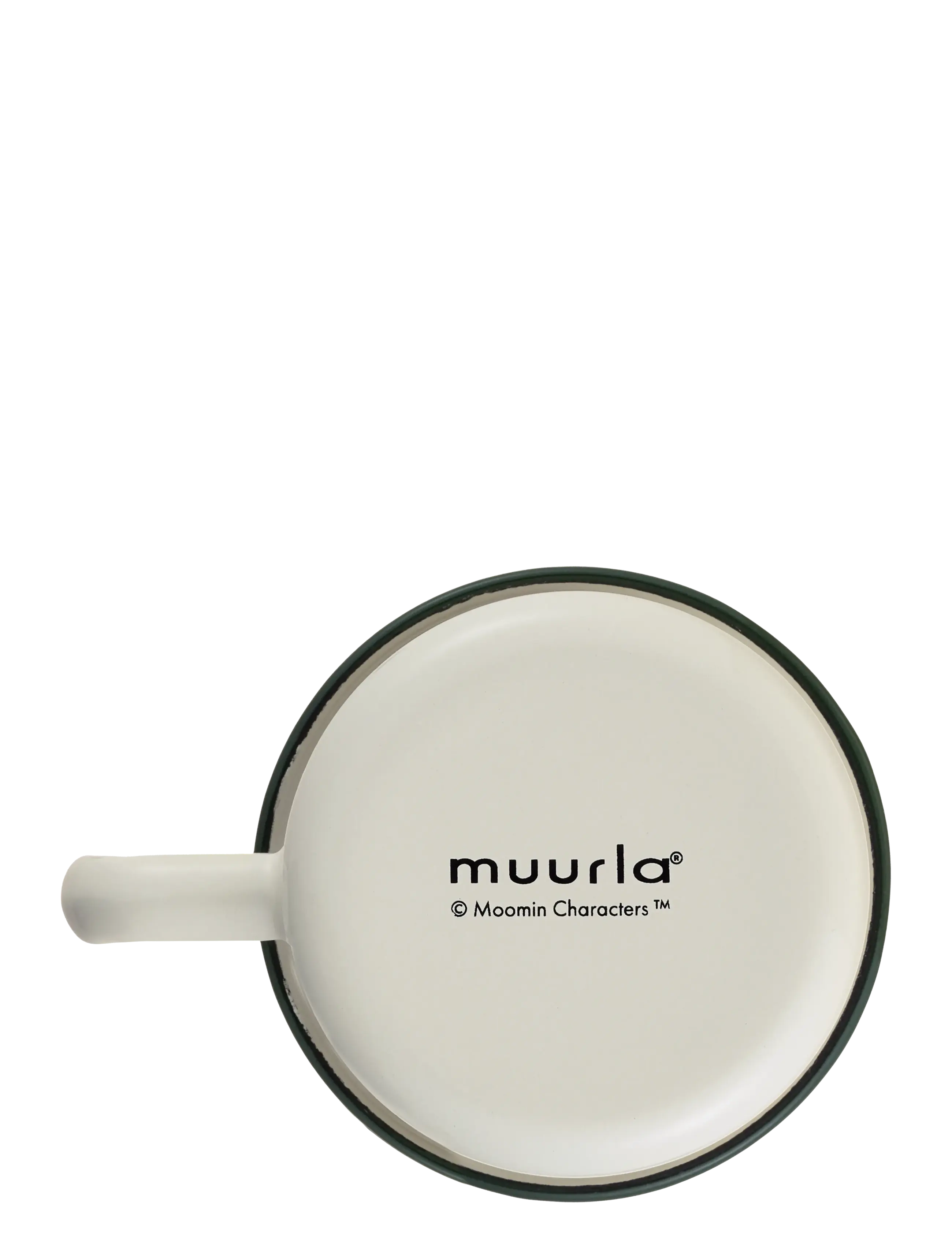 Muurla - Moomin enamel mug Summer Crush 3,7dl - kohvitassid - off-white - 3