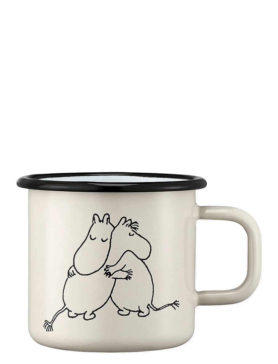 Muurla - Enamel Mug 3,7dl Moomin 80 - beige - 0