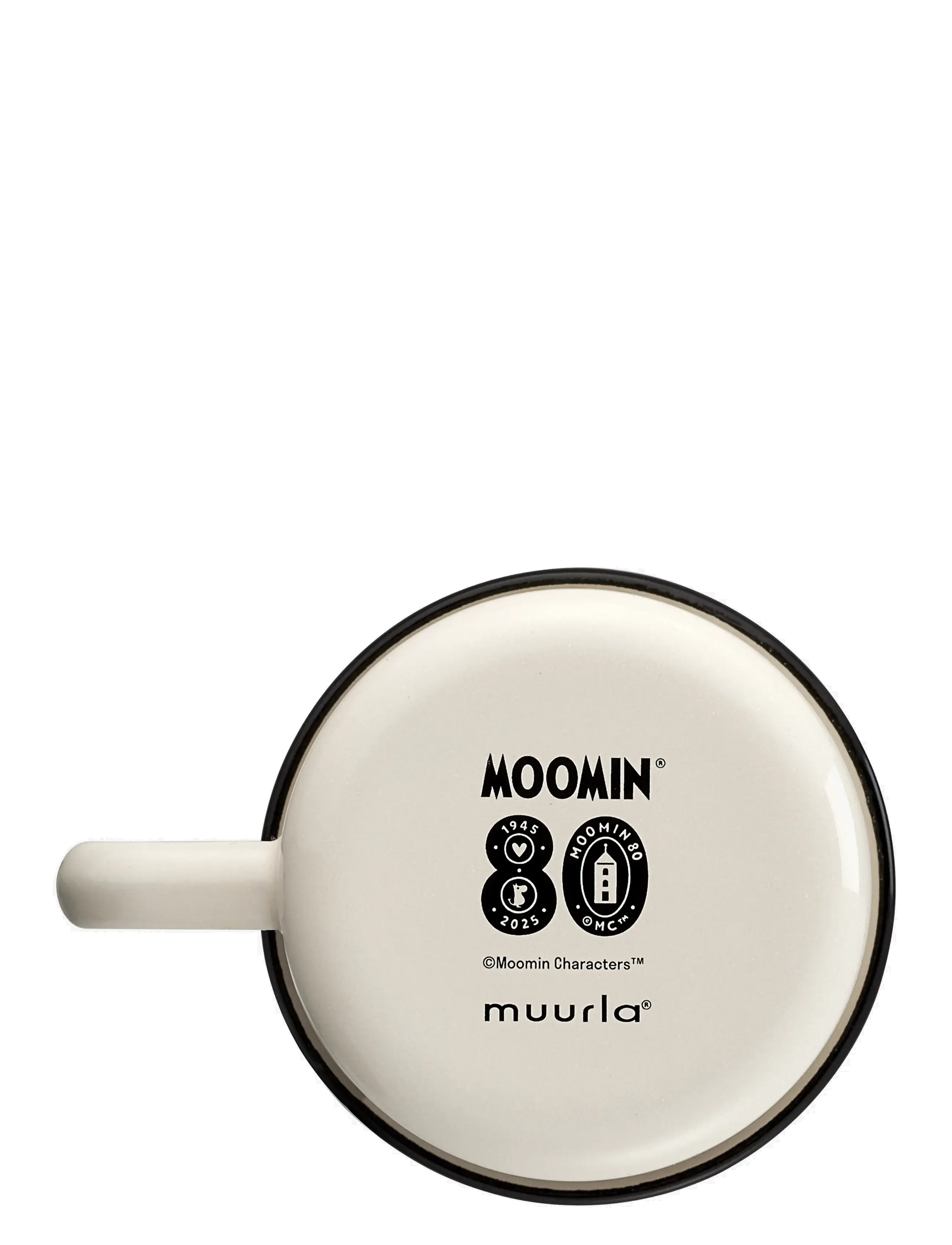 Muurla - Enamel Mug 3,7dl Moomin 80 - beige - 2