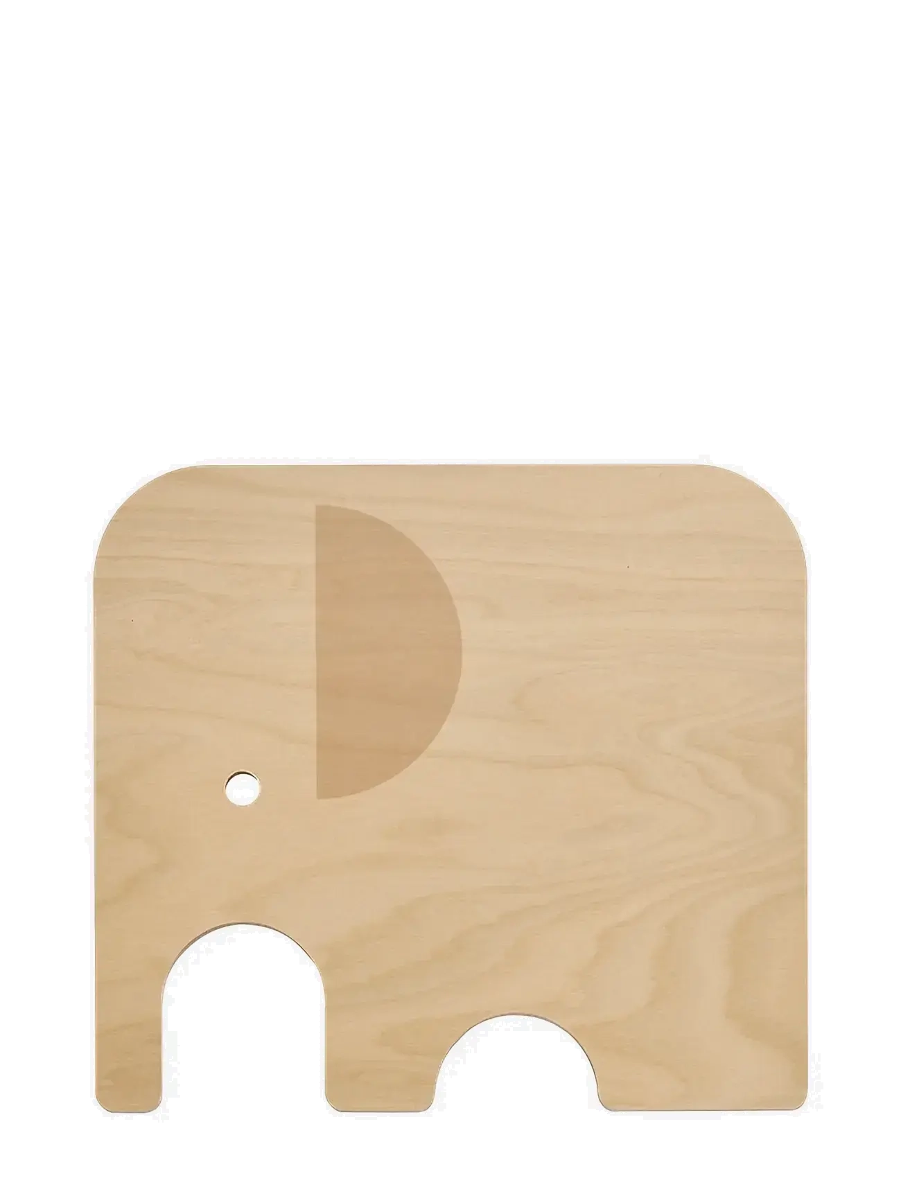 Muurla - Chop&Serve board Elephant S, birch/green - kochen - birch/green - 1