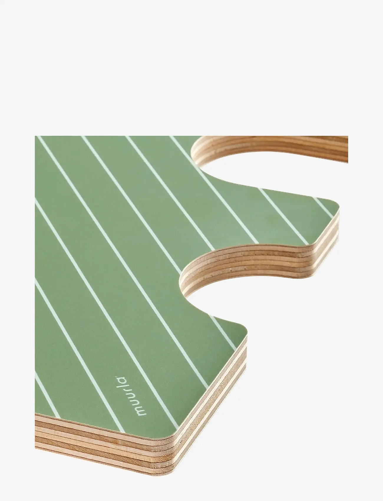 Muurla - Chop&Serve board Elephant S, birch/green - kochen - birch/green - 2
