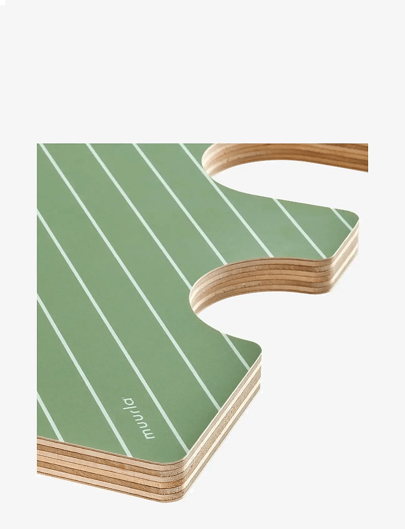 Muurla - Chop&Serve board Elephant S, birch/green - die niedrigsten preise - birch/green - 2
