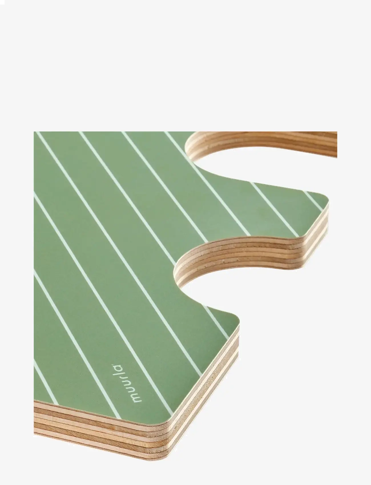 Muurla - Chop&Serve board Elephant S, birch/green - kochen - birch/green - 2