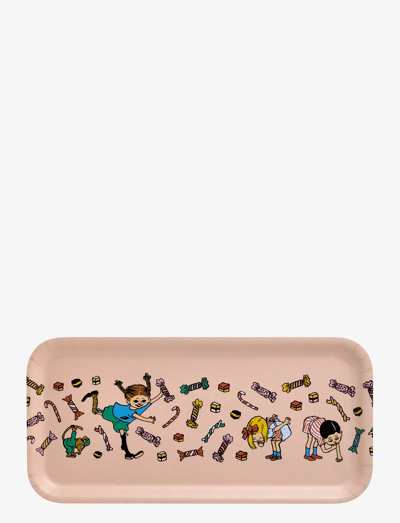 Muurla - Pippi tray Candy 27x13cm - kochen - pink - 1