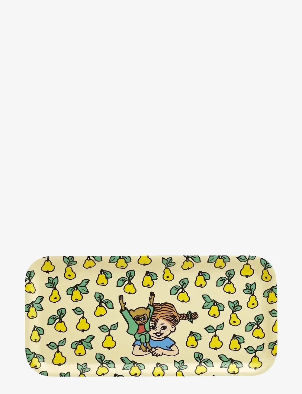 Muurla - Pippi tray Fruits 27x13cm - kochen - yellow - 0