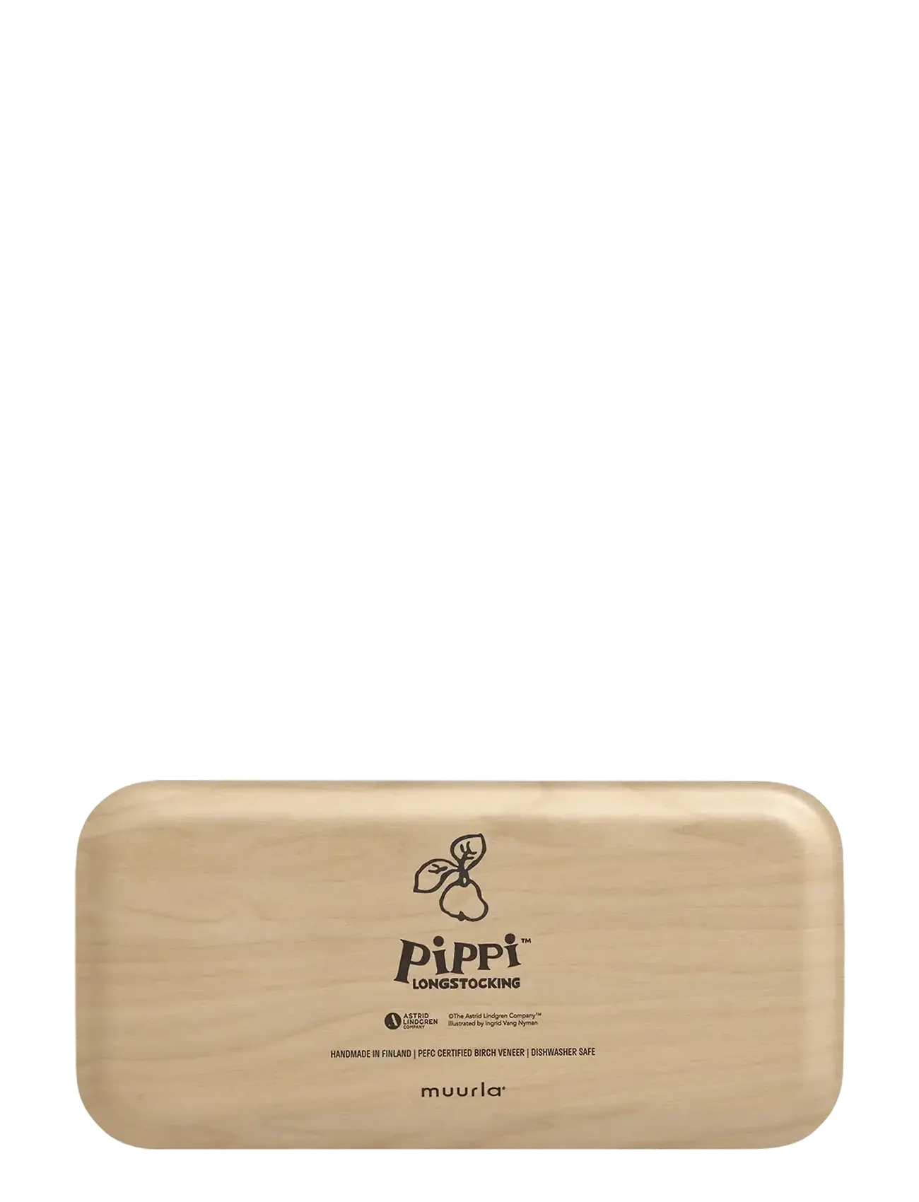 Muurla - Pippi tray Fruits 27x13cm - toiduvalmistamine - yellow - 2