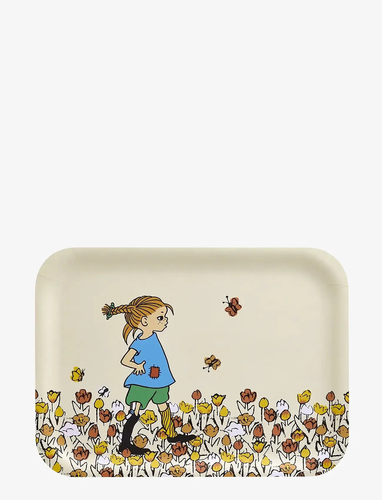 Muurla - Pippi tray BE MORE PIPPI 27x20cm - cooking - beige - 0