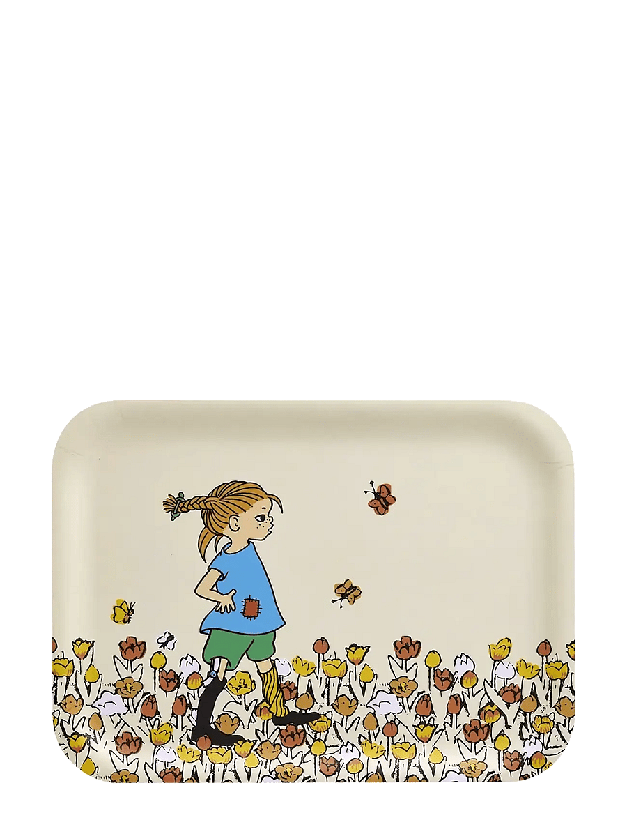 Muurla - Pippi tray BE MORE PIPPI 27x20cm - kochen - beige - 1