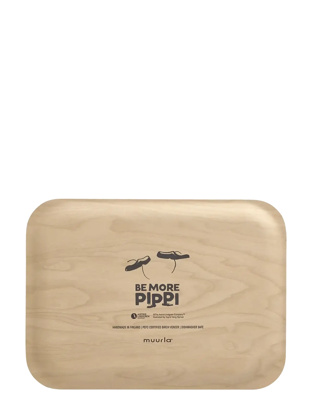 Muurla - Pippi tray BE MORE PIPPI 27x20cm - gotowanie - beige - 2