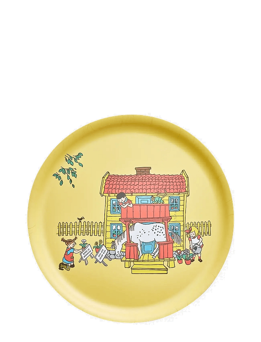 „Pippi Långstrump“ - Tray 35cm Villa Villekulla - maisto gaminimo reikmenys - yellow - 0