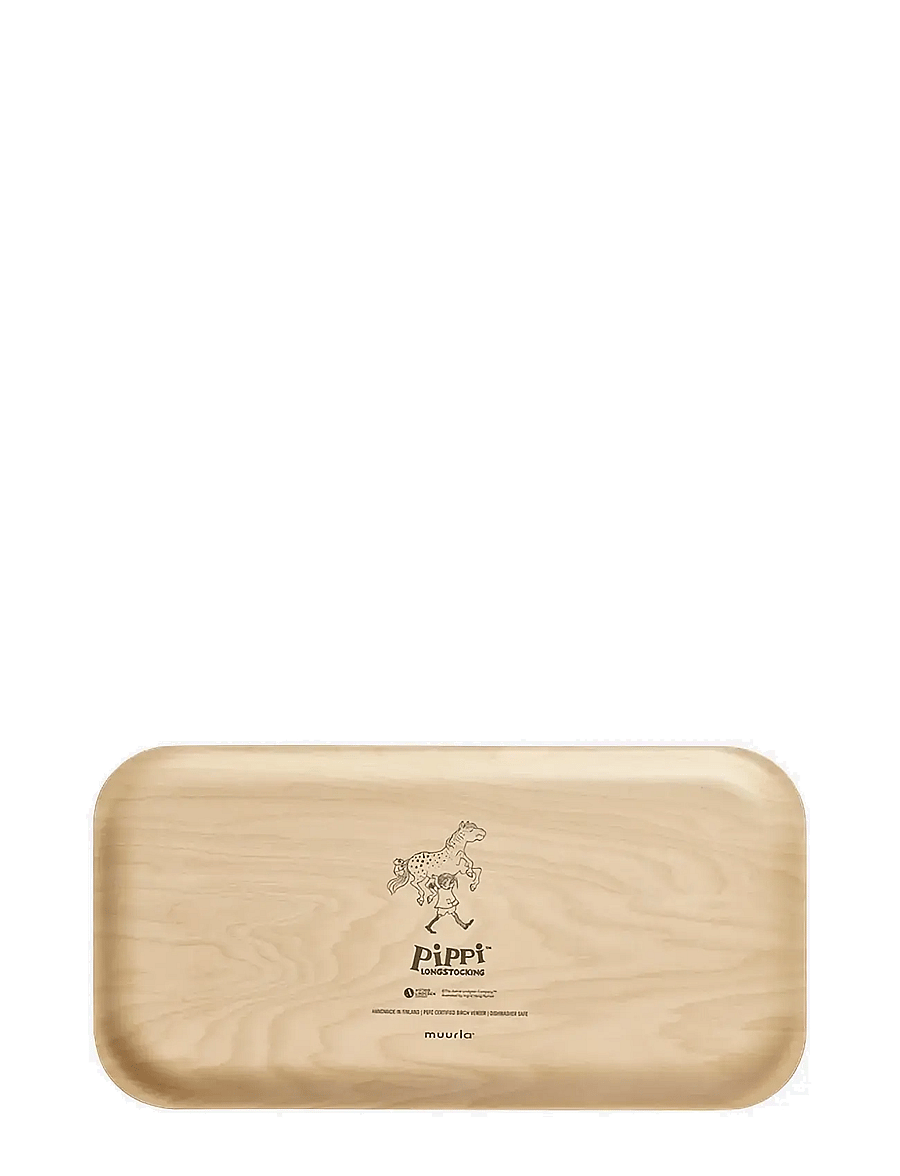 Pippi Langstrumpf - Tray 43x22cm The Way Home - kochen - white - 2