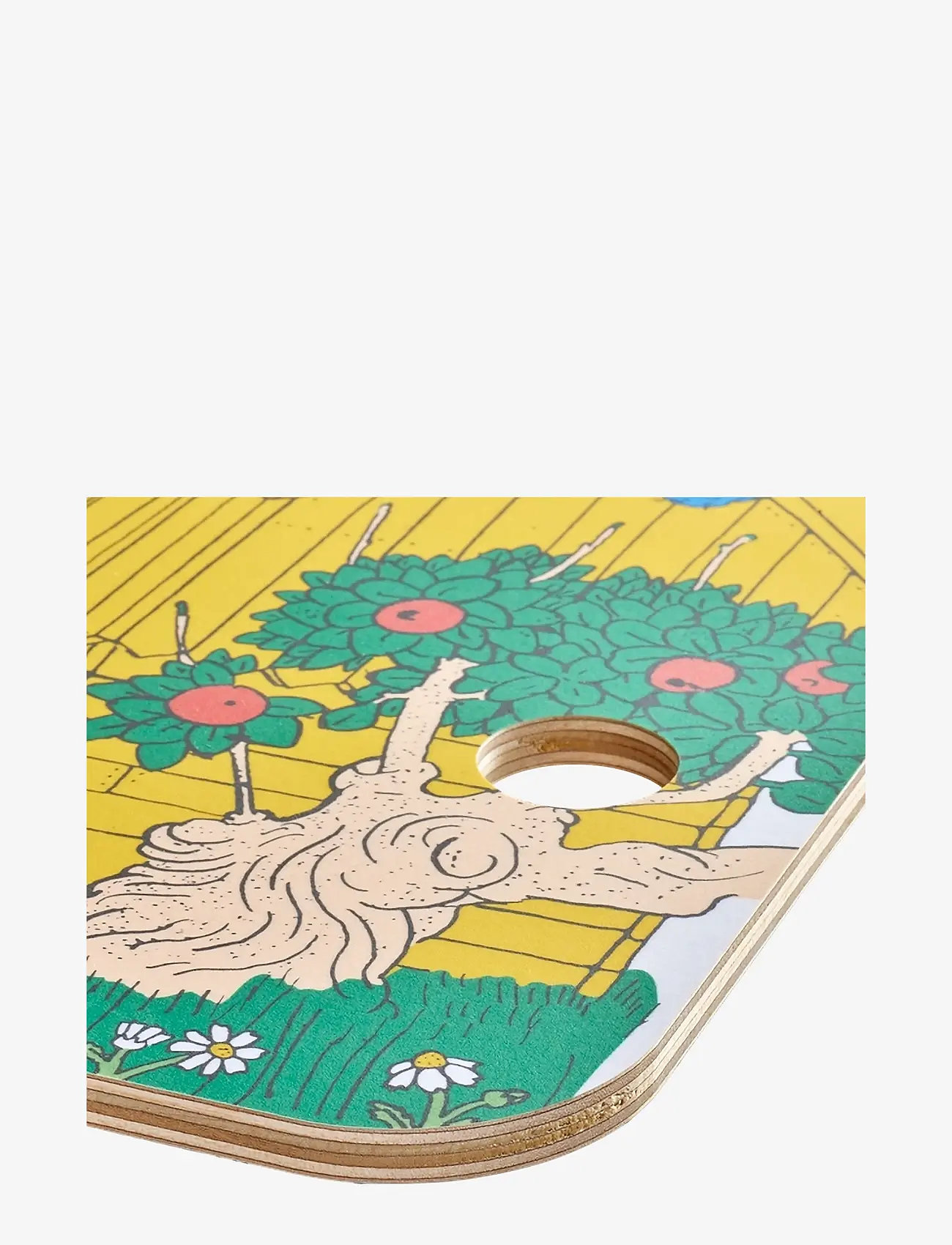 Pippi Långstrump - Skär&Serveringsbräda 18x44cm Vägen hem - matlagning - white - 2