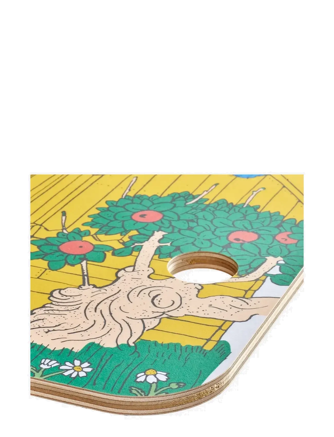 „Pippi Långstrump“ - Chop&Serve board 18x44cm The Way Home - virimo reikmenys - white - 2
