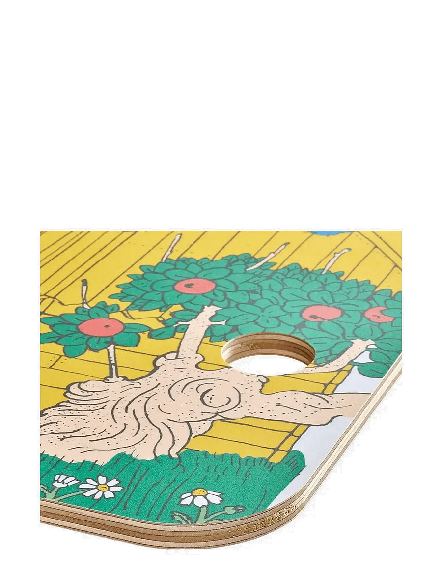 Pippi Langstrumpf - Chop&Serve board 18x44cm The Way Home - kochen - white - 2