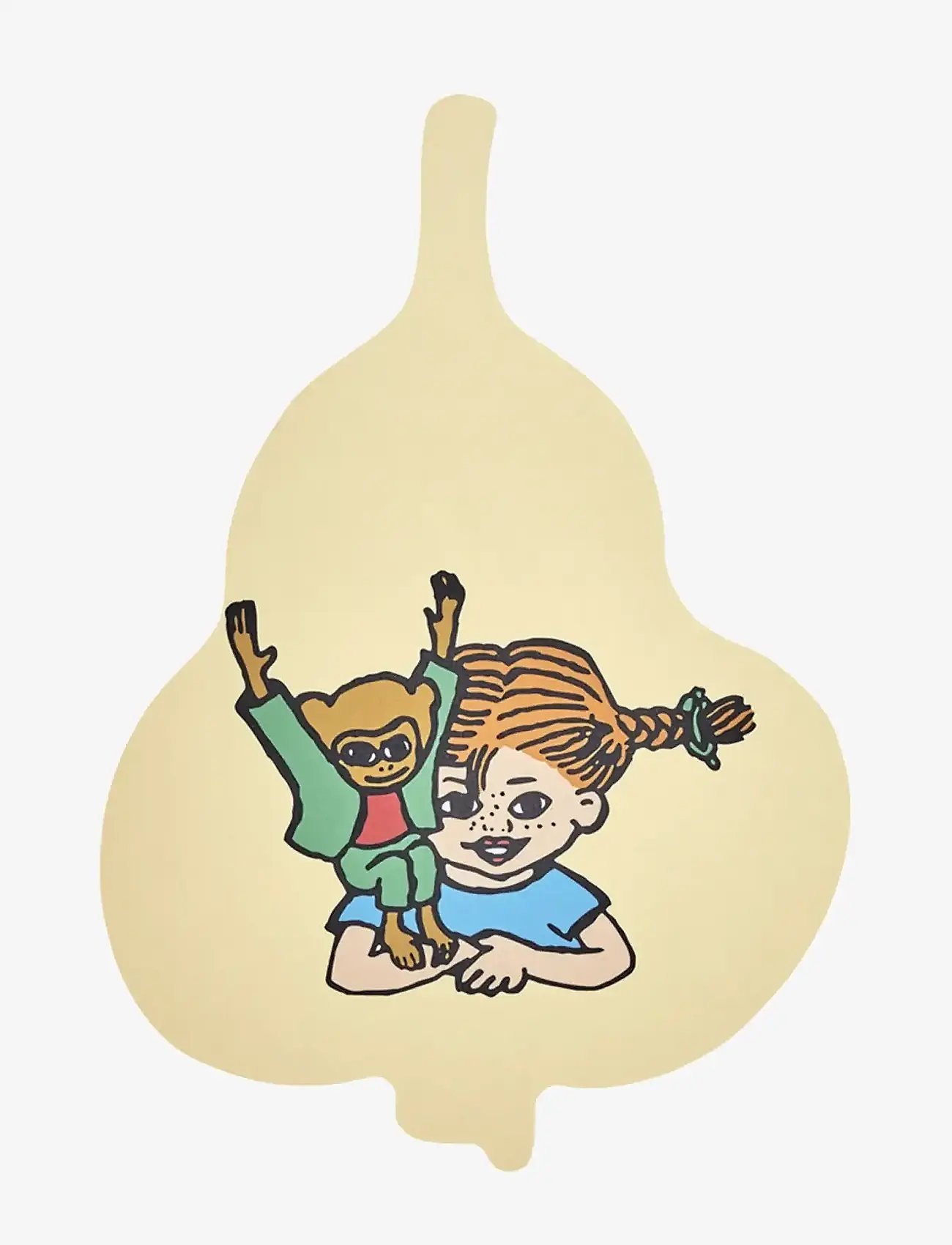 Muurla - Pippi Chop & Serve board Fruits 21x30cm - cooking - yellow/pink - 1