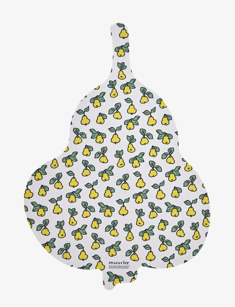 Muurla - Pippi Chop & Serve board Fruits 21x30cm - madlavning - yellow/pink - 2