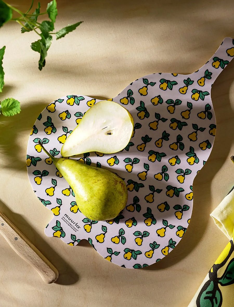 Muurla - Pippi Chop & Serve board Fruits 21x30cm - kochen - yellow/pink - 3