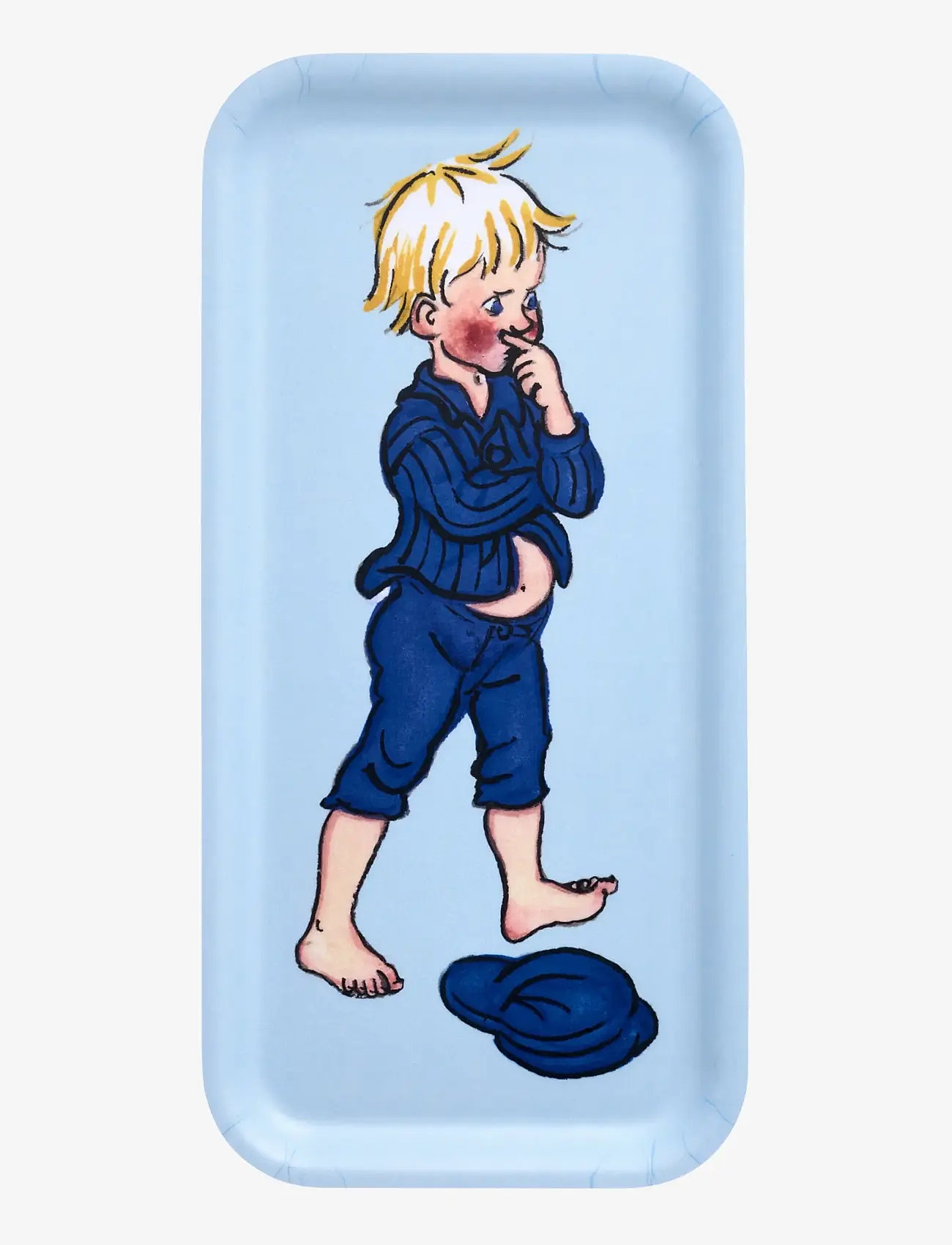 Muurla - Emil tray Emil 27x13cm - cooking - blue - 1