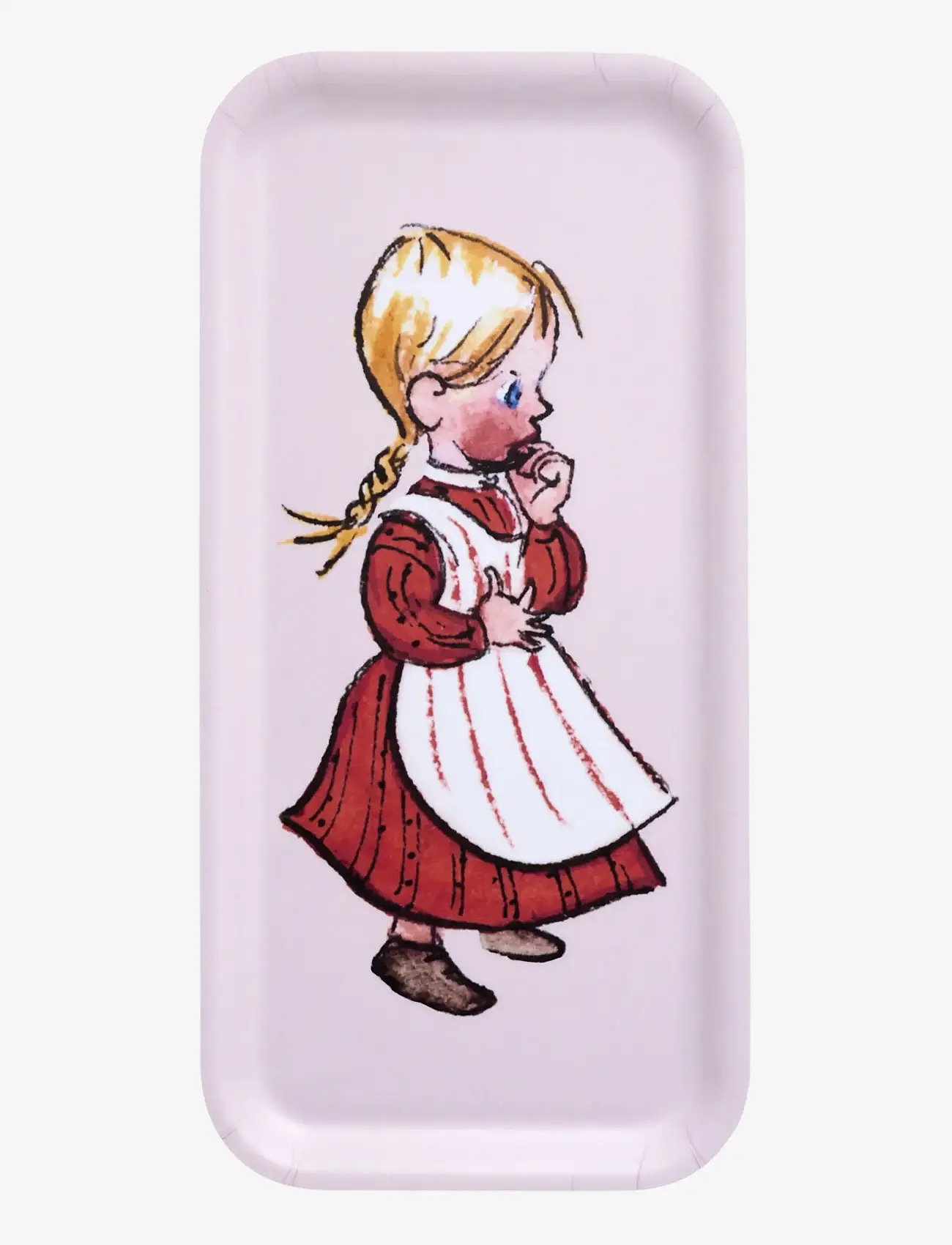 Muurla - Emil tray Ida 27x13cm - kochen - pink - 1