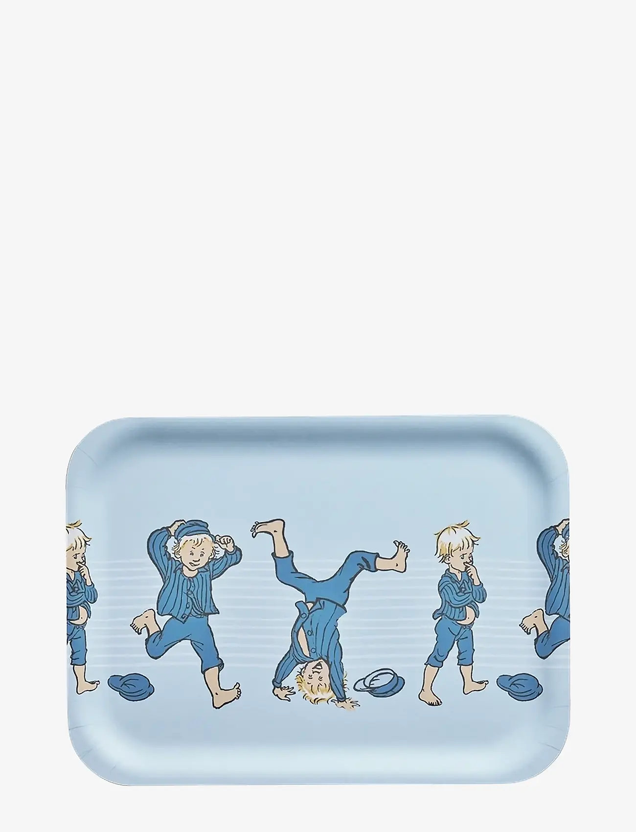 Emil i Lönneberga - Tray 27x20cm Emil blue - matlaging - blue - 0