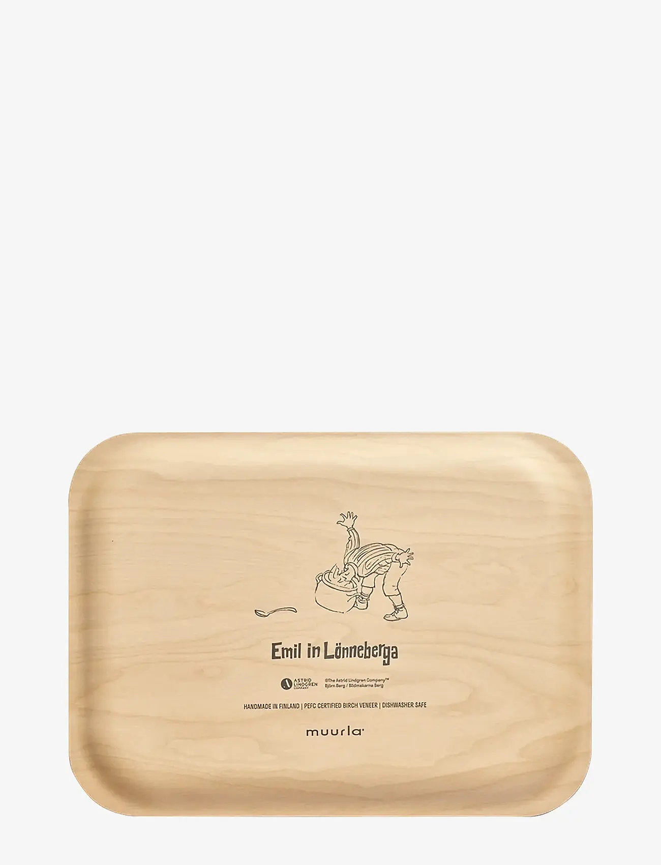 Emil i Lönneberga - Tray 27x20cm Emil blue - matlaging - blue - 1