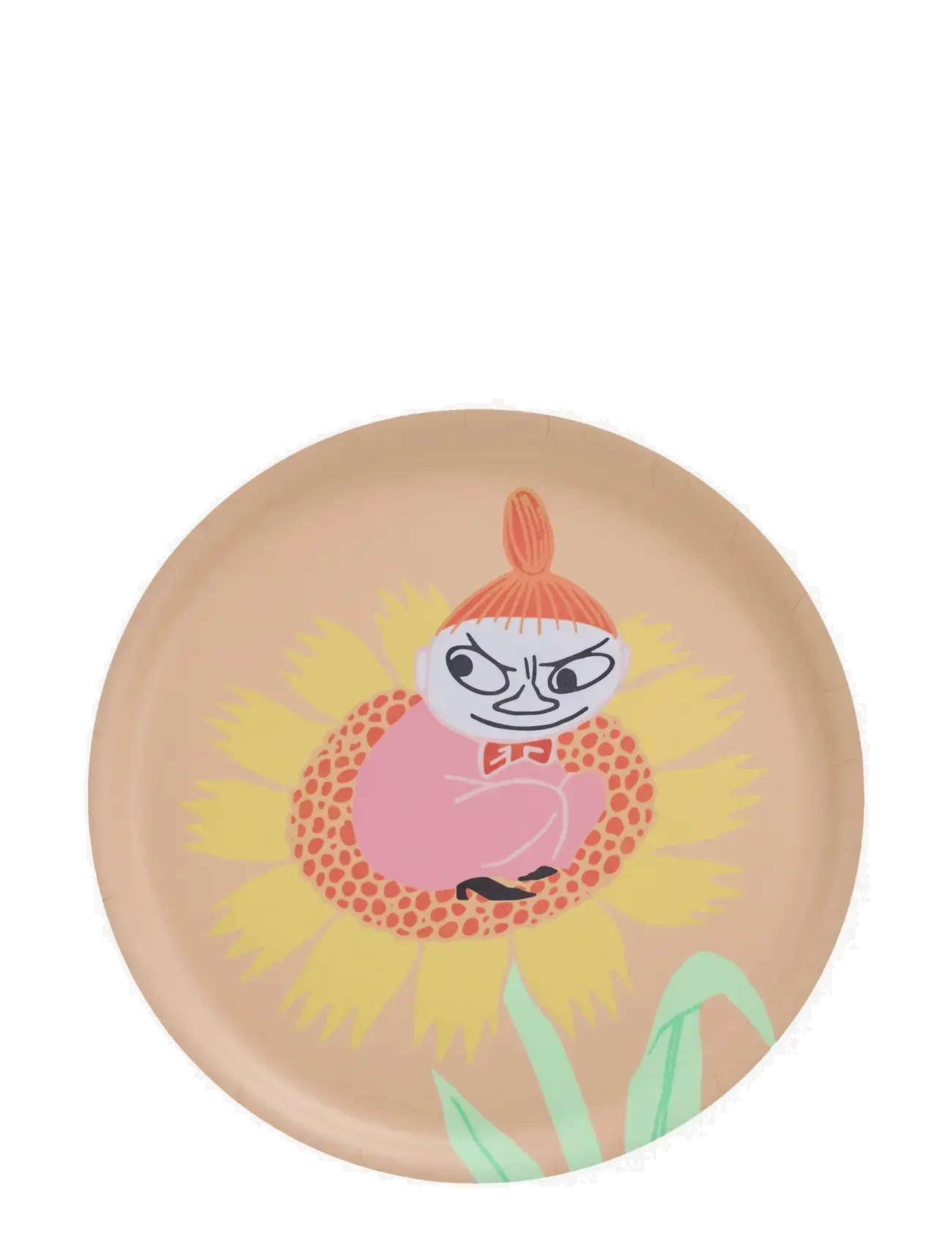 MUMIN Tallerken, Ø 35 Cm, Solsikke, cm, Meal Time, Beige - Placemats & Coasters, Kinder