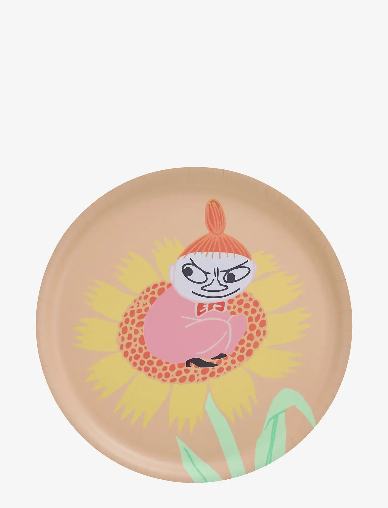 Muurla - Tray Ø35cm Sunflower - laveste priser - beige - 0