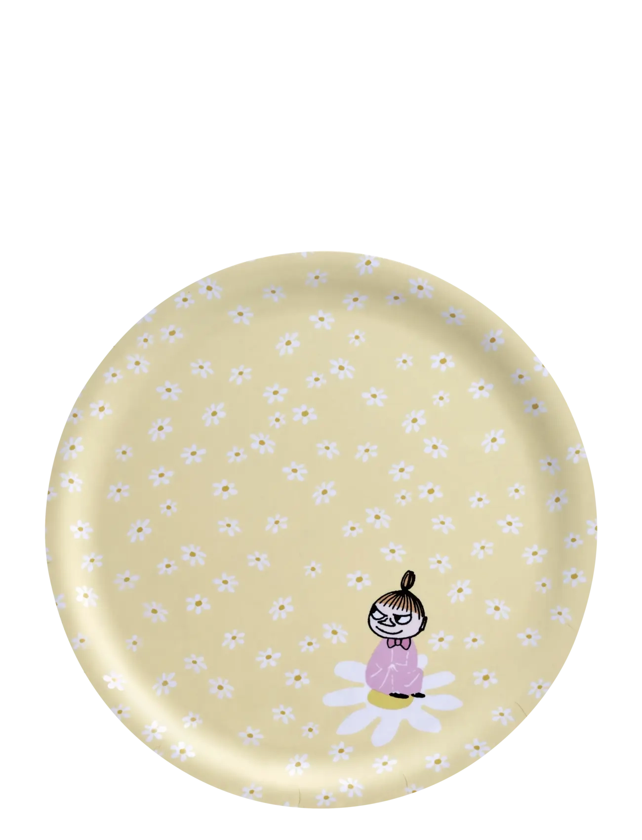 MUURLA Mumitallerken Med Blomster, 25 Cm Weiß - Ø 25 CM - Unisex