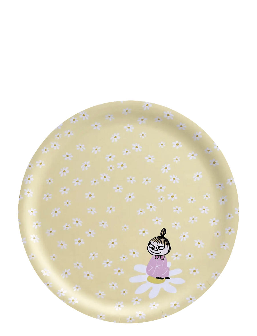 Muurla - Moomin tray Flowers 25cm - kochen - yellow - 1