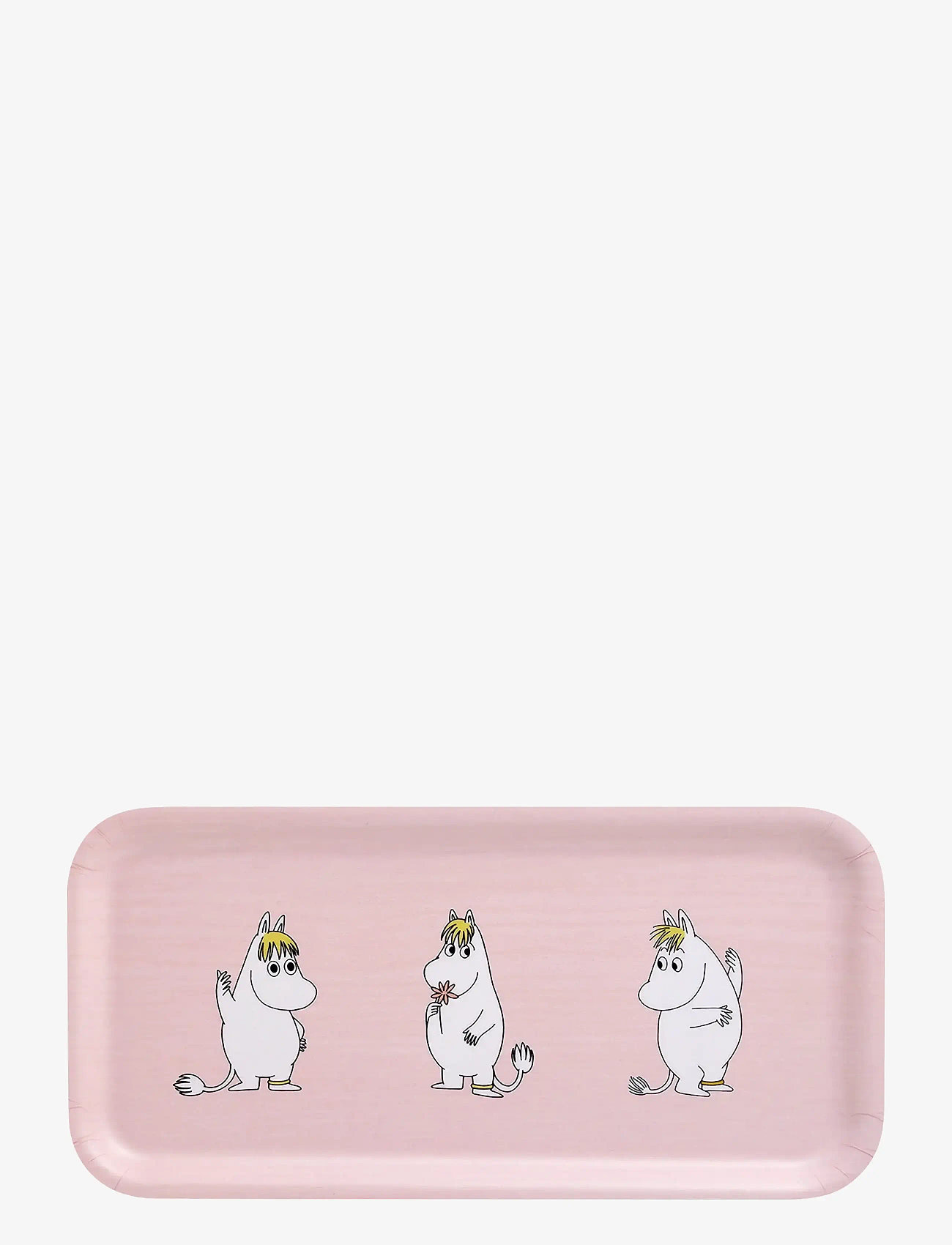 Muurla - Moomin tray Retro Snorkmaiden 27x13cm - kandikud - pink - 0