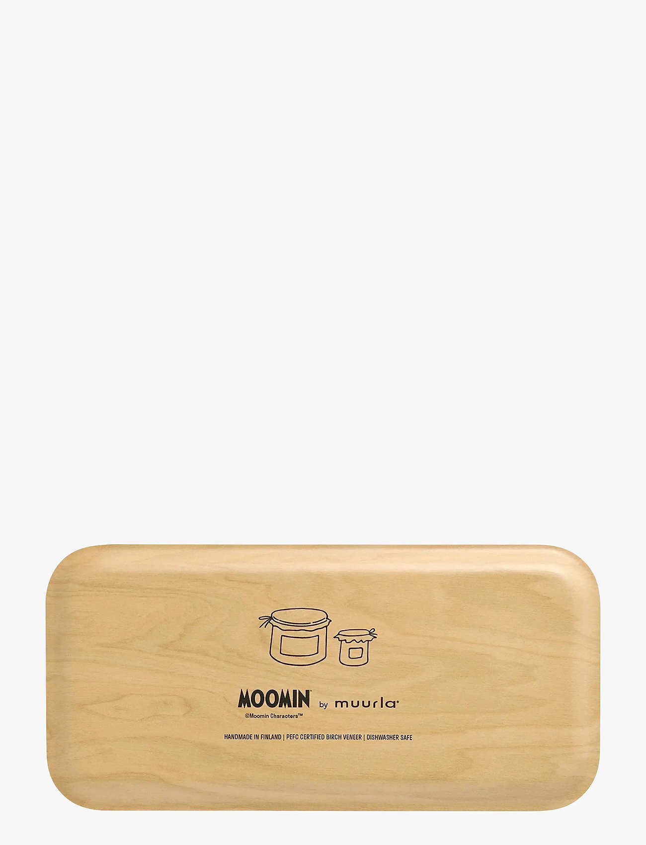 Muurla - Mumin bricka Retro Lilla My 27x13cm - brickor - yellow - 1