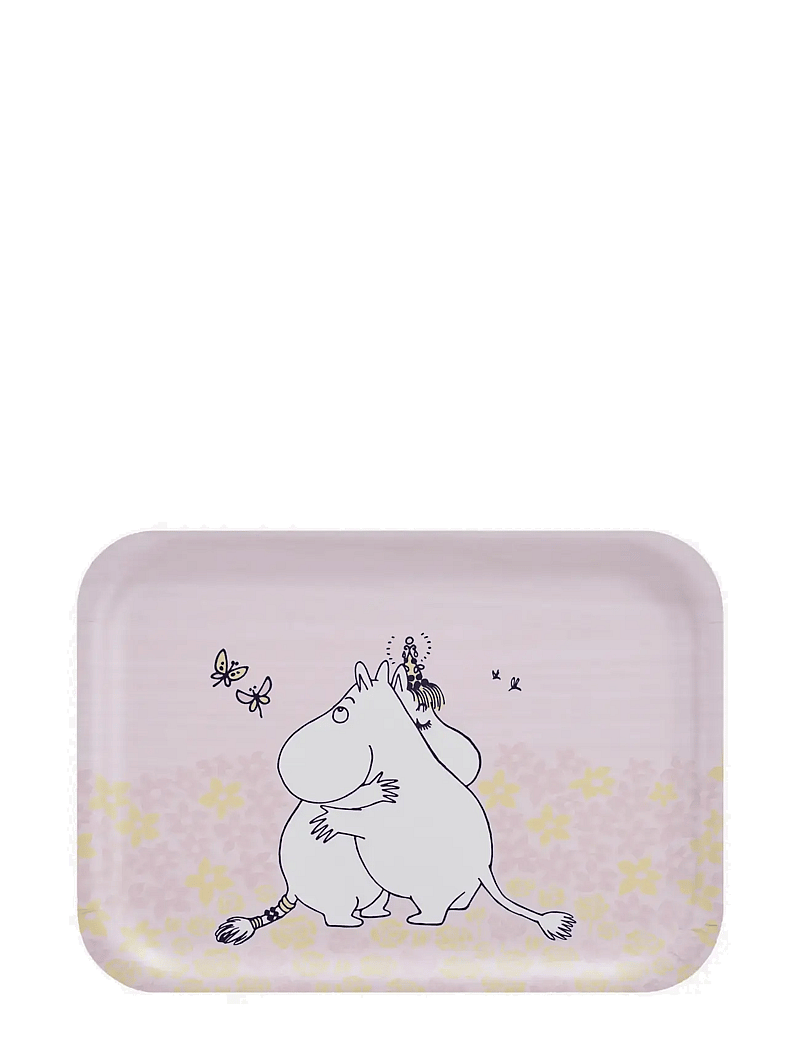 Muumitrollid - Tray 27x20cm Hug - toiduvalmistamine - pink - 0
