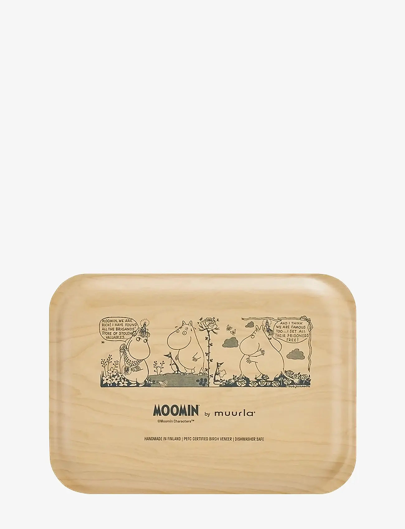 Muumitrollid - Tray 27x20cm Hug - toiduvalmistamine - pink - 1