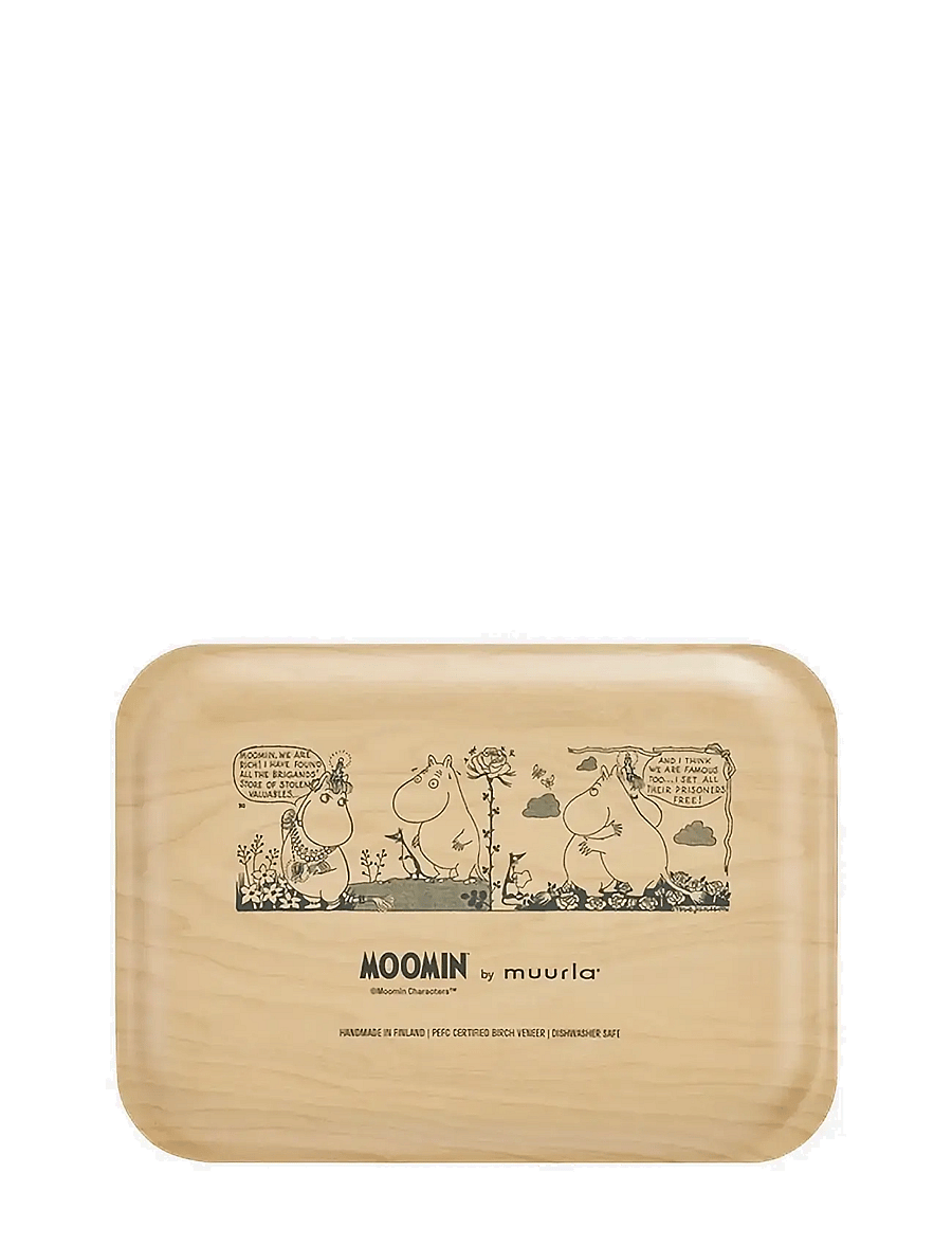 MOOMIN - Tray 27x20cm Hug - kochen - pink - 1