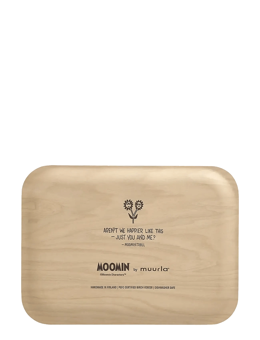 Muurla - Moomin tray Flowers 27x20cm - kochen - beige - 2