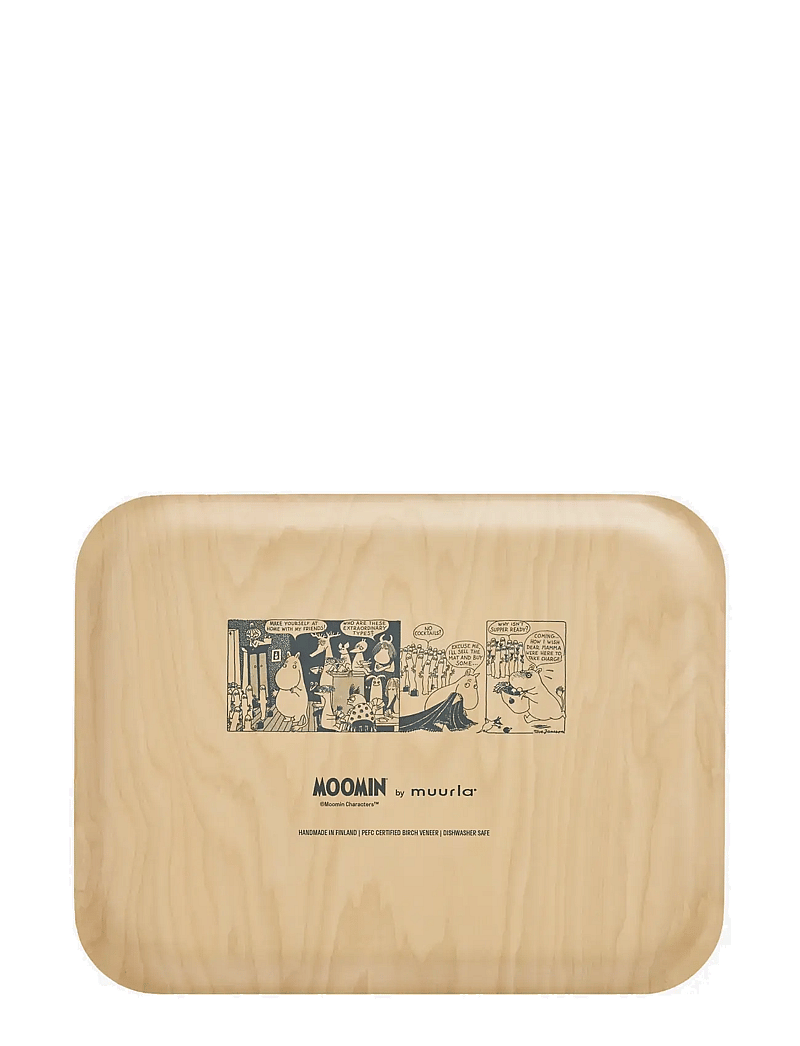 MOOMIN - Tray 36x28cm Room for All - kochen - green - 1