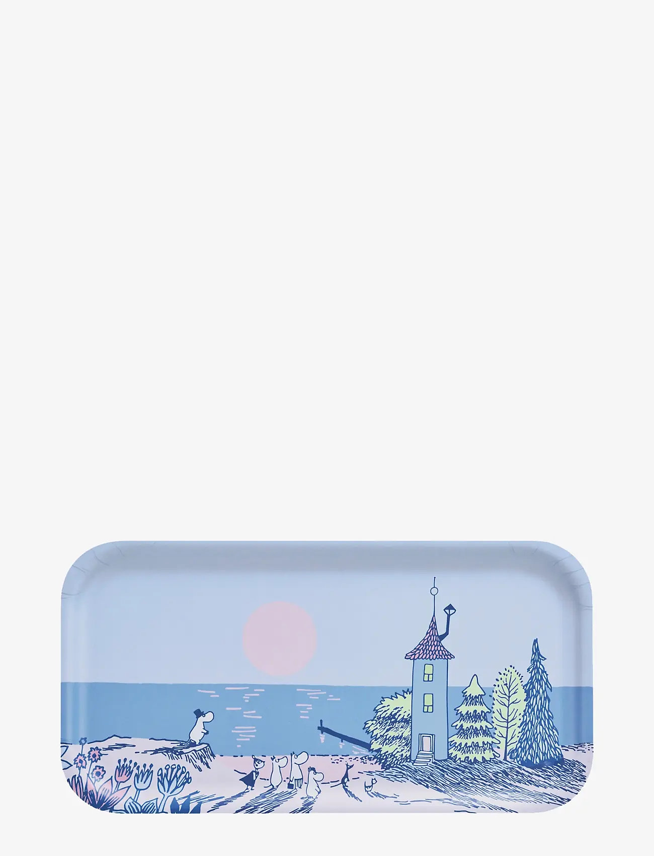 Muurla - Tray 43x22cm Sunset - die niedrigsten preise - blue - 0