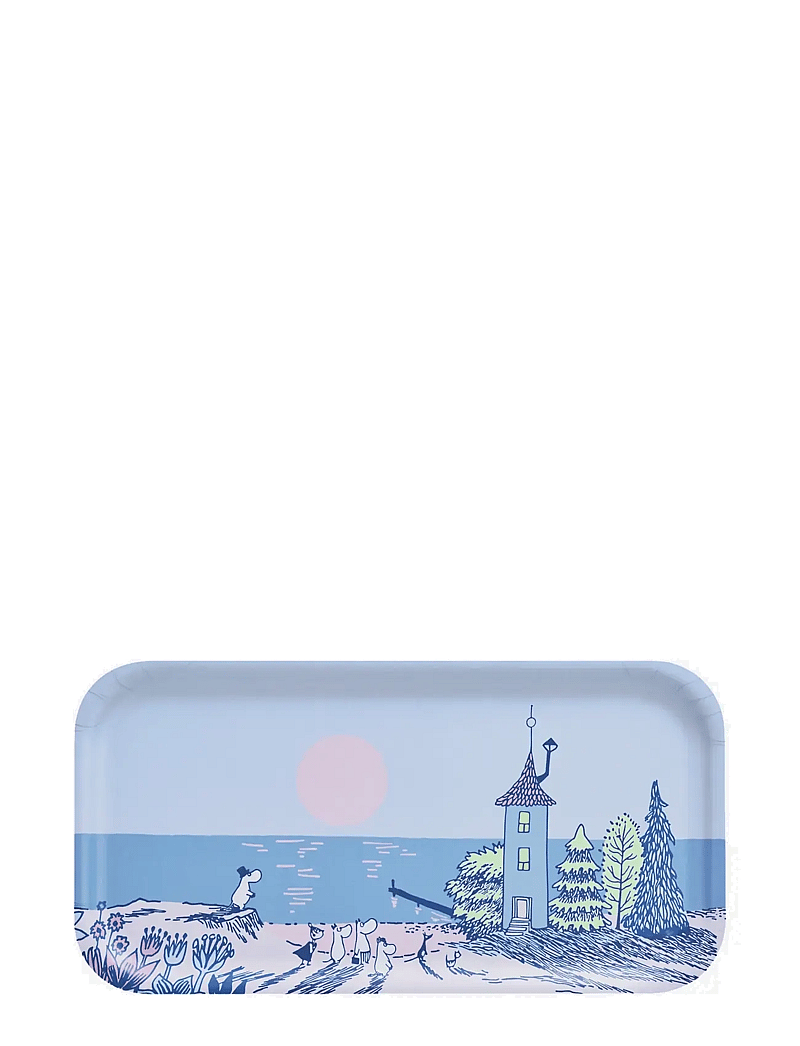 Muurla - Tray 43x22cm Sunset - die niedrigsten preise - blue - 0
