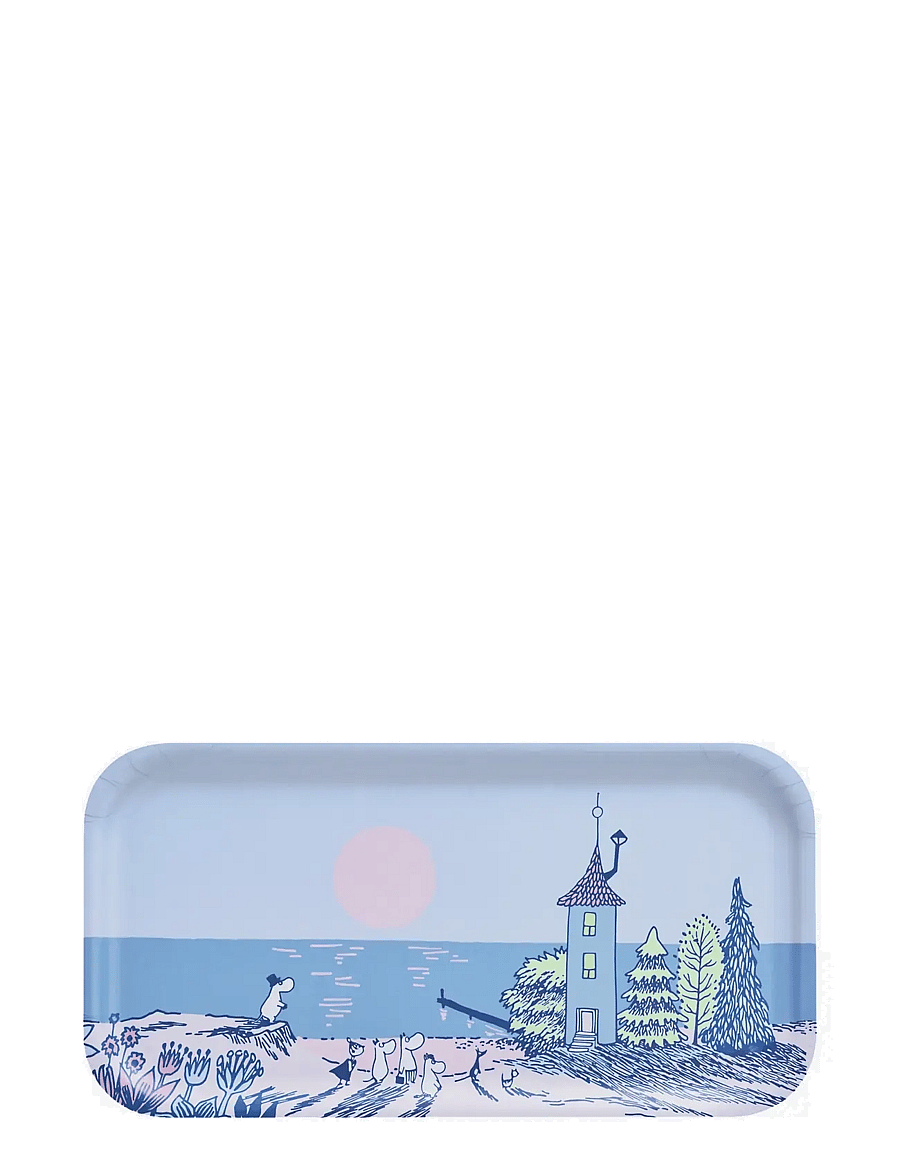 Muurla - Tray 43x22cm Sunset - die niedrigsten preise - blue - 0