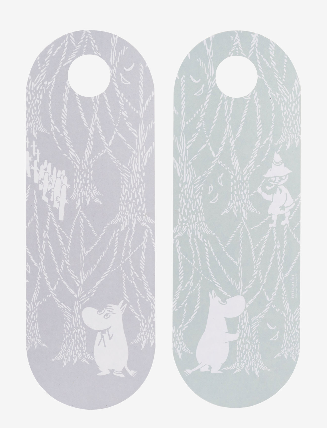 Muurla - Moomin Chop&Serve board In the Woods - green - 0