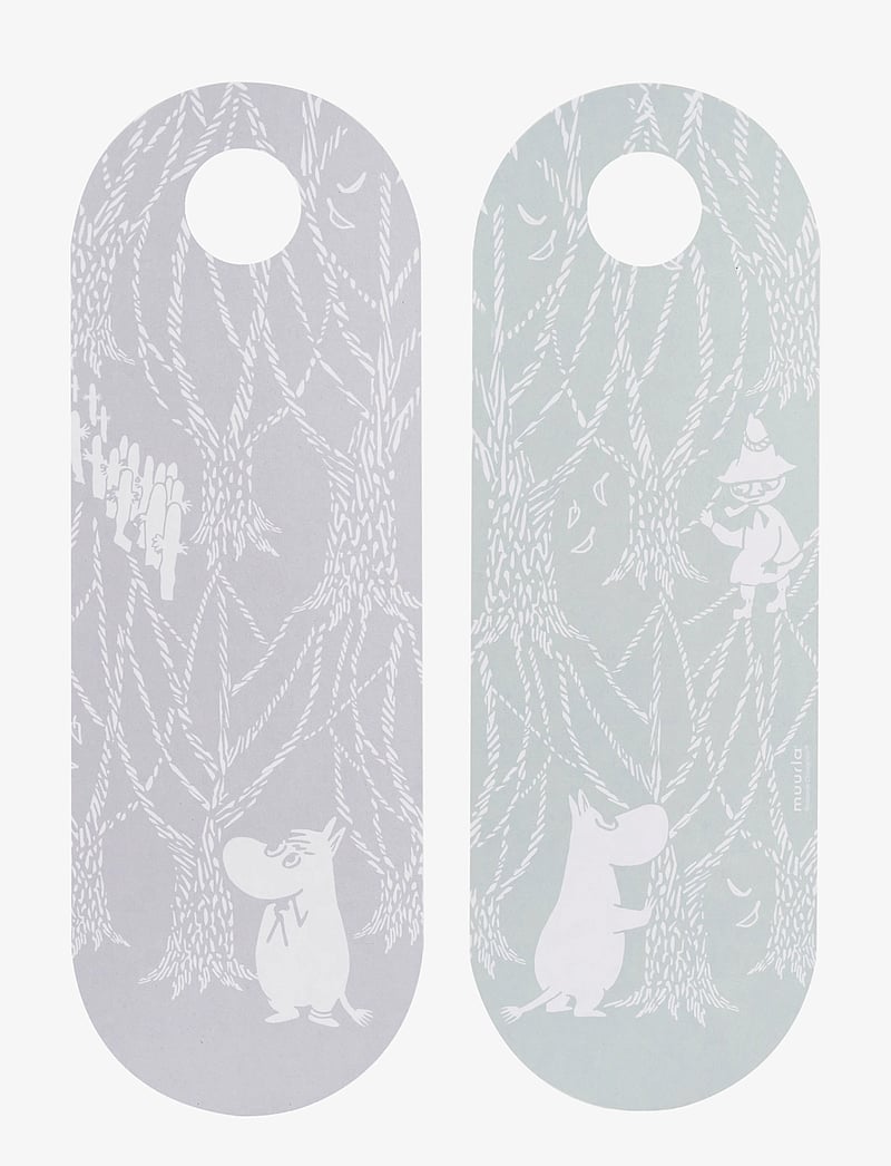 Muurla - Moomin Chop&Serve board In the Woods - green - 0