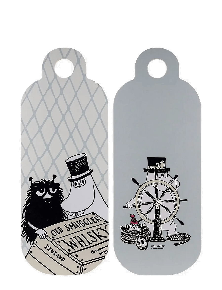 Muurla - Moomin Chop&Serve board The Adventurer - beige - 0